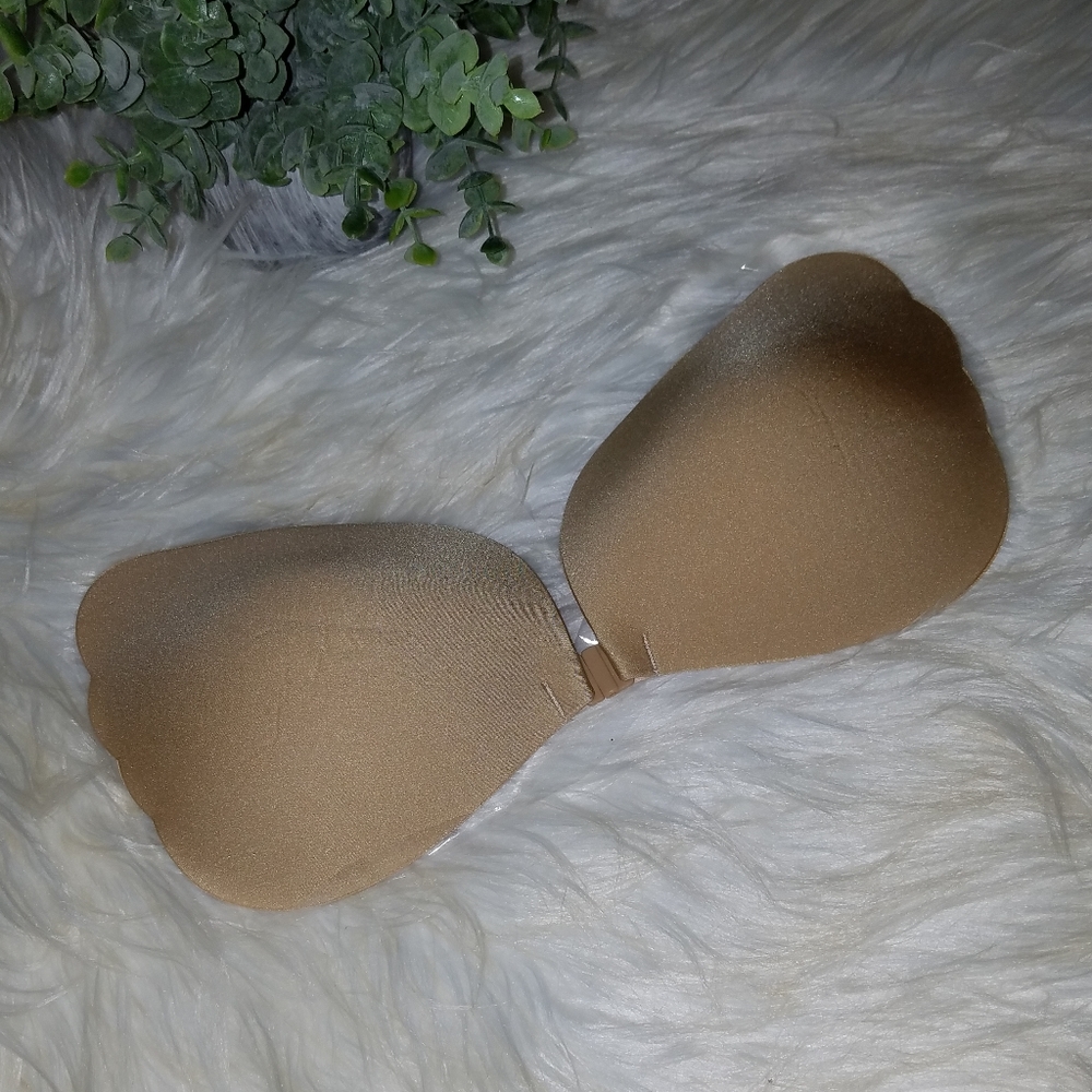 Self adhesive stick on invisible bra push up D